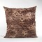Edge Collections - Double sided 12" x 20" - Brown - Luxurious Faux Fur Throw Pillow - 1 Piece